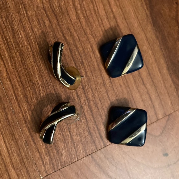 Earring Studs Hooks Blues Pierced 24 Pair Dangle Designs - Picture 3 of 9